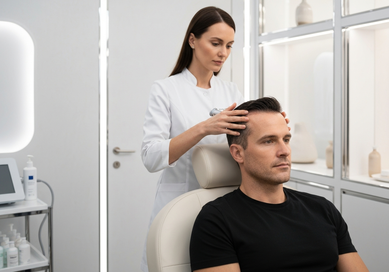 Scalp and Hair Loss Treatments for Men in Knightsbridge