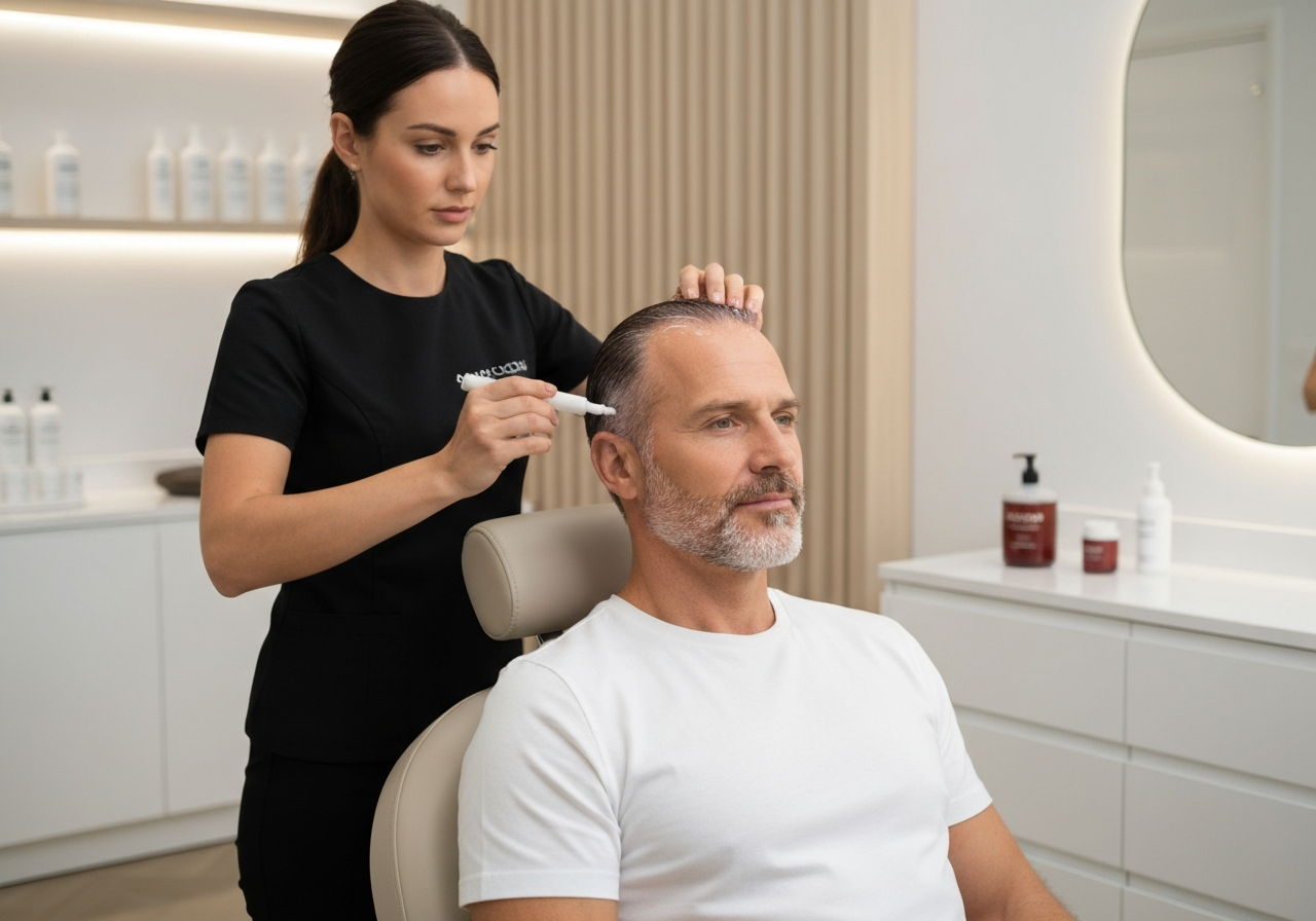 Men's Hair Loss Clinic Hair Loss Treatments PRP and Mesotherapy for Men in Chelsea London