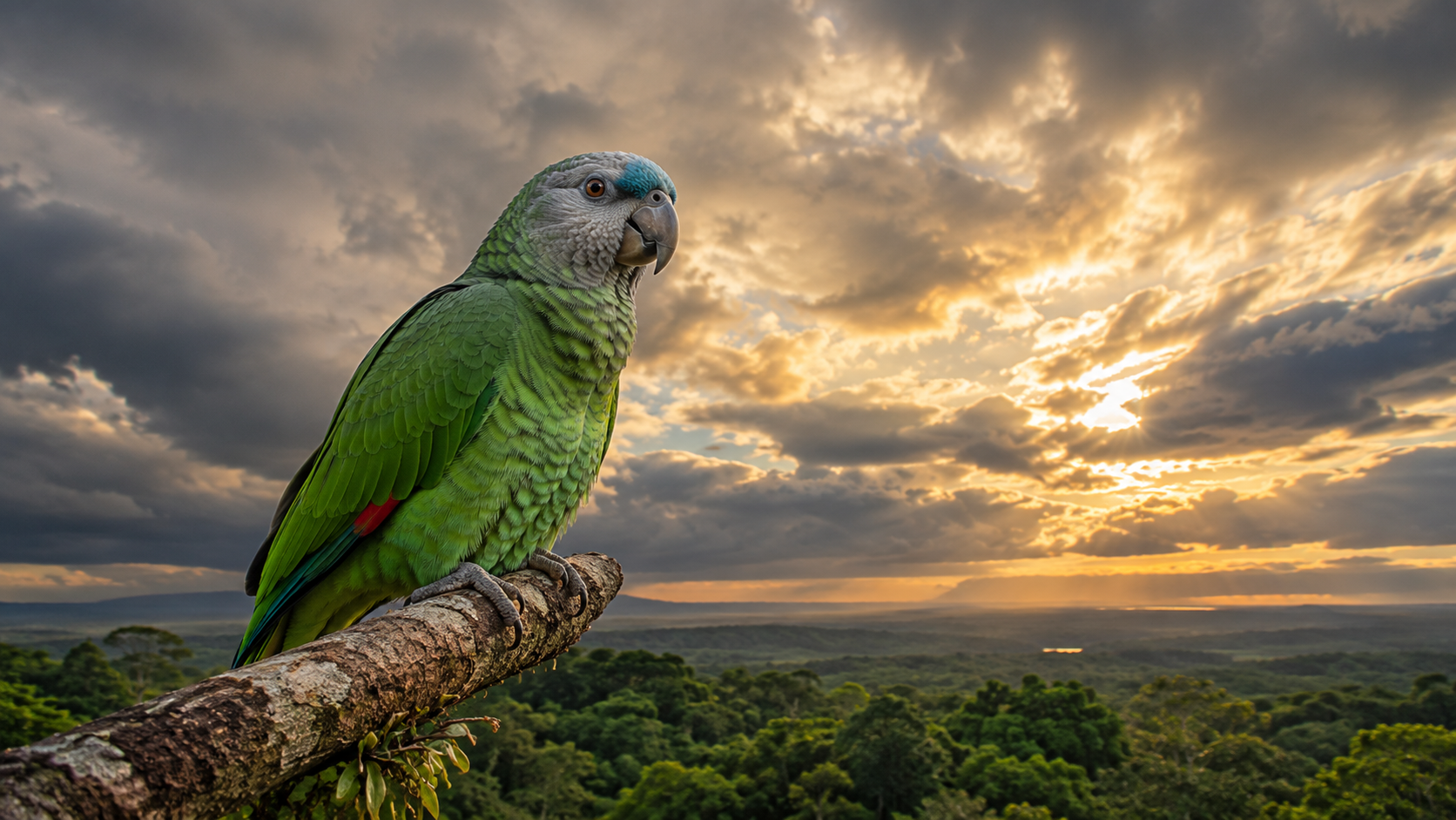 Mealy Amazon Parrot