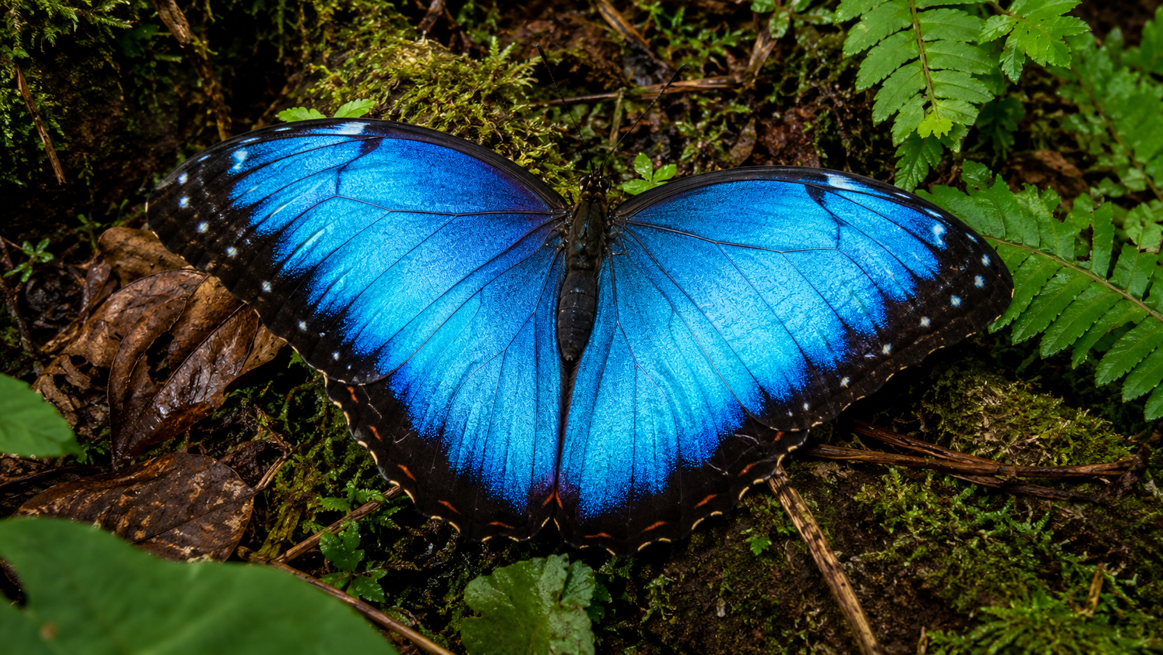 Giant Blue Morpho