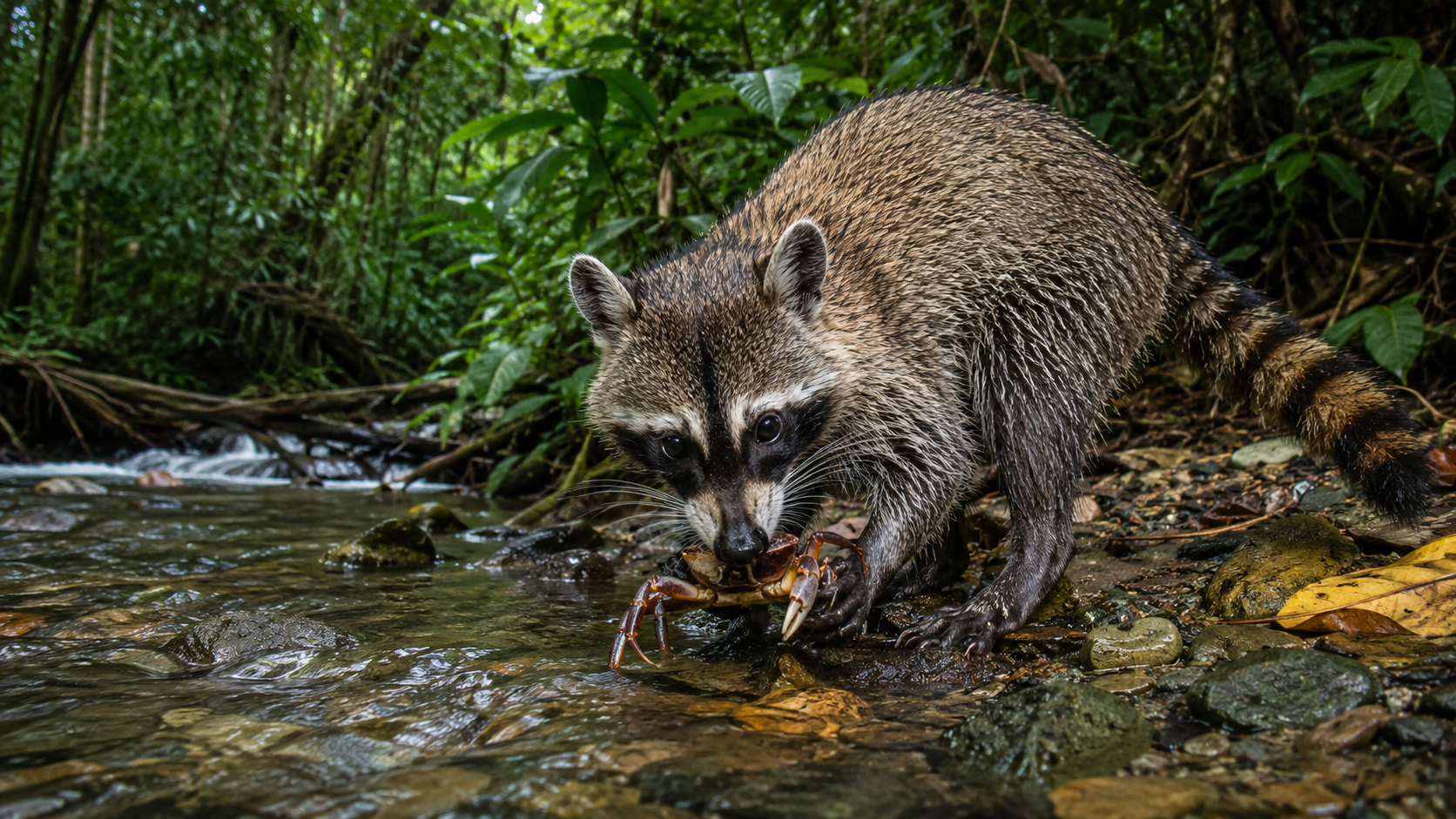 Crab-Eating Raccoon