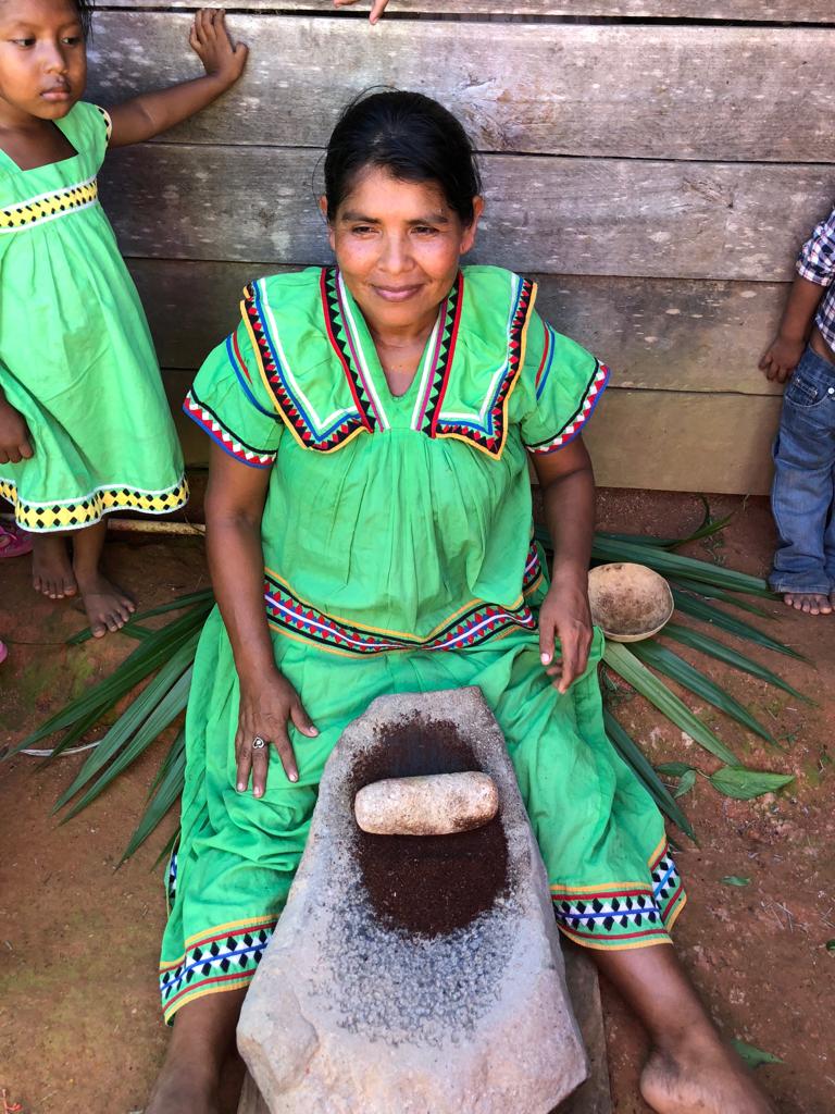 Grinding Cacao