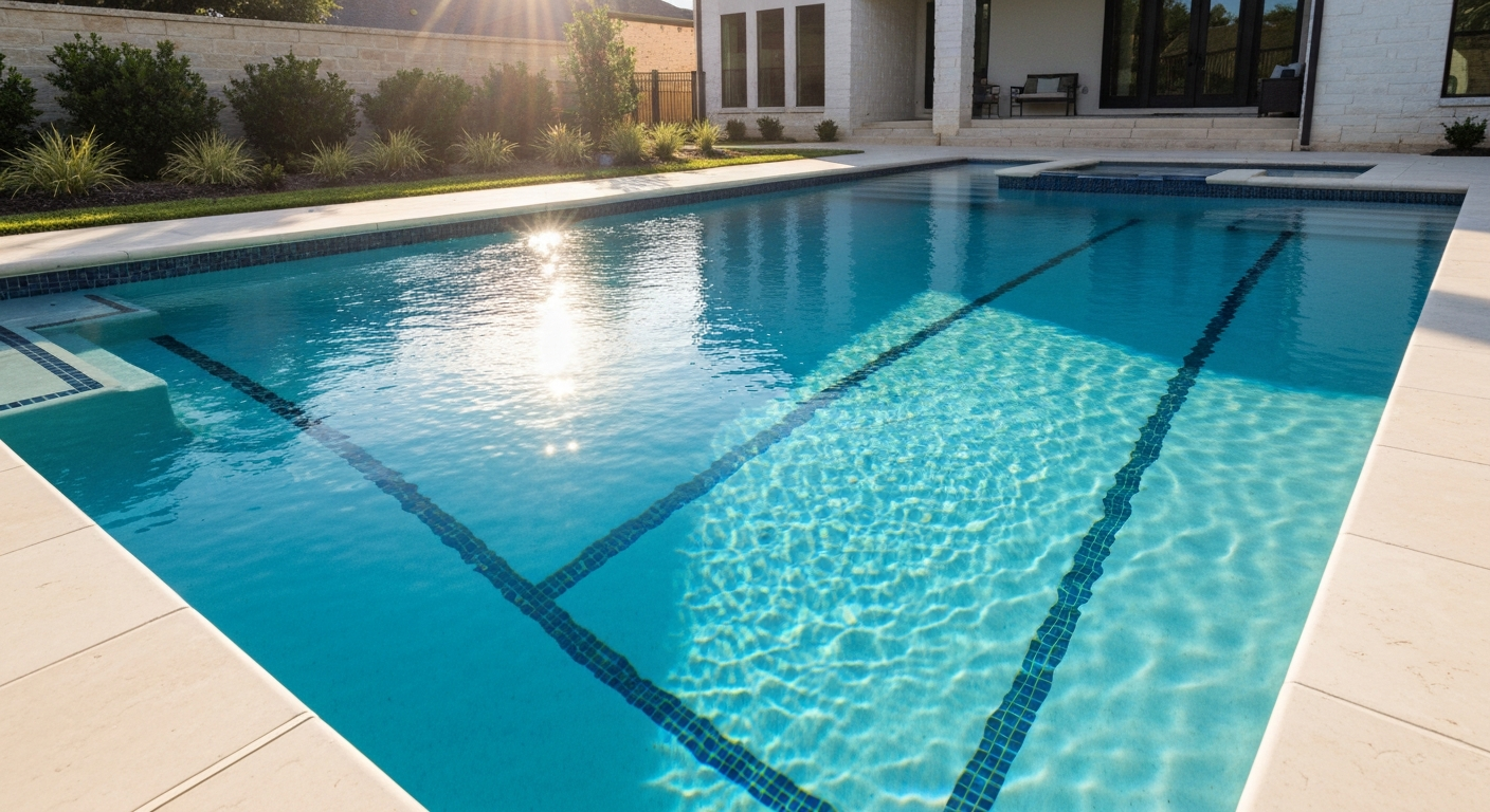 Meños Pools custom pool
