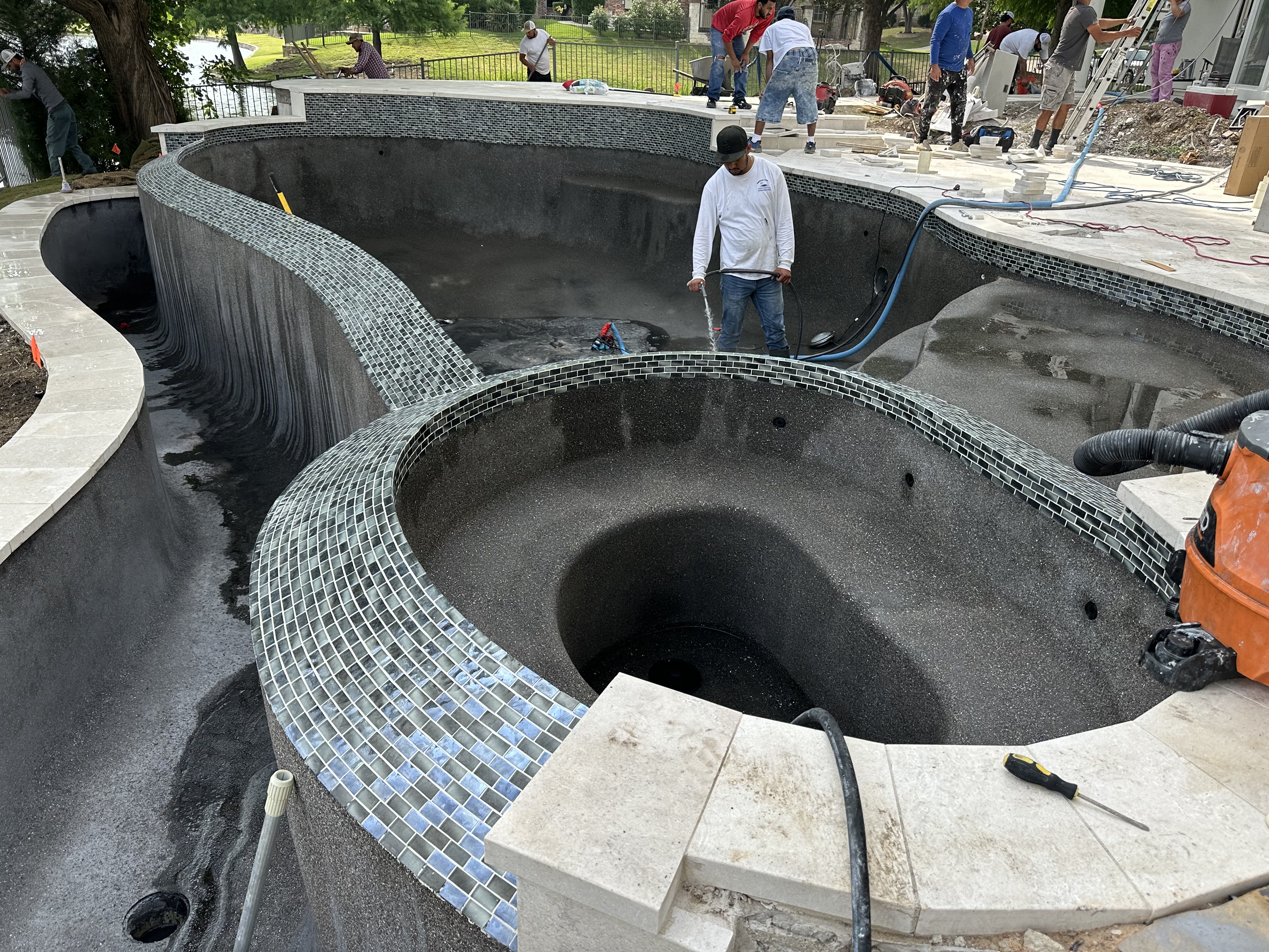 Pool renovation process 5