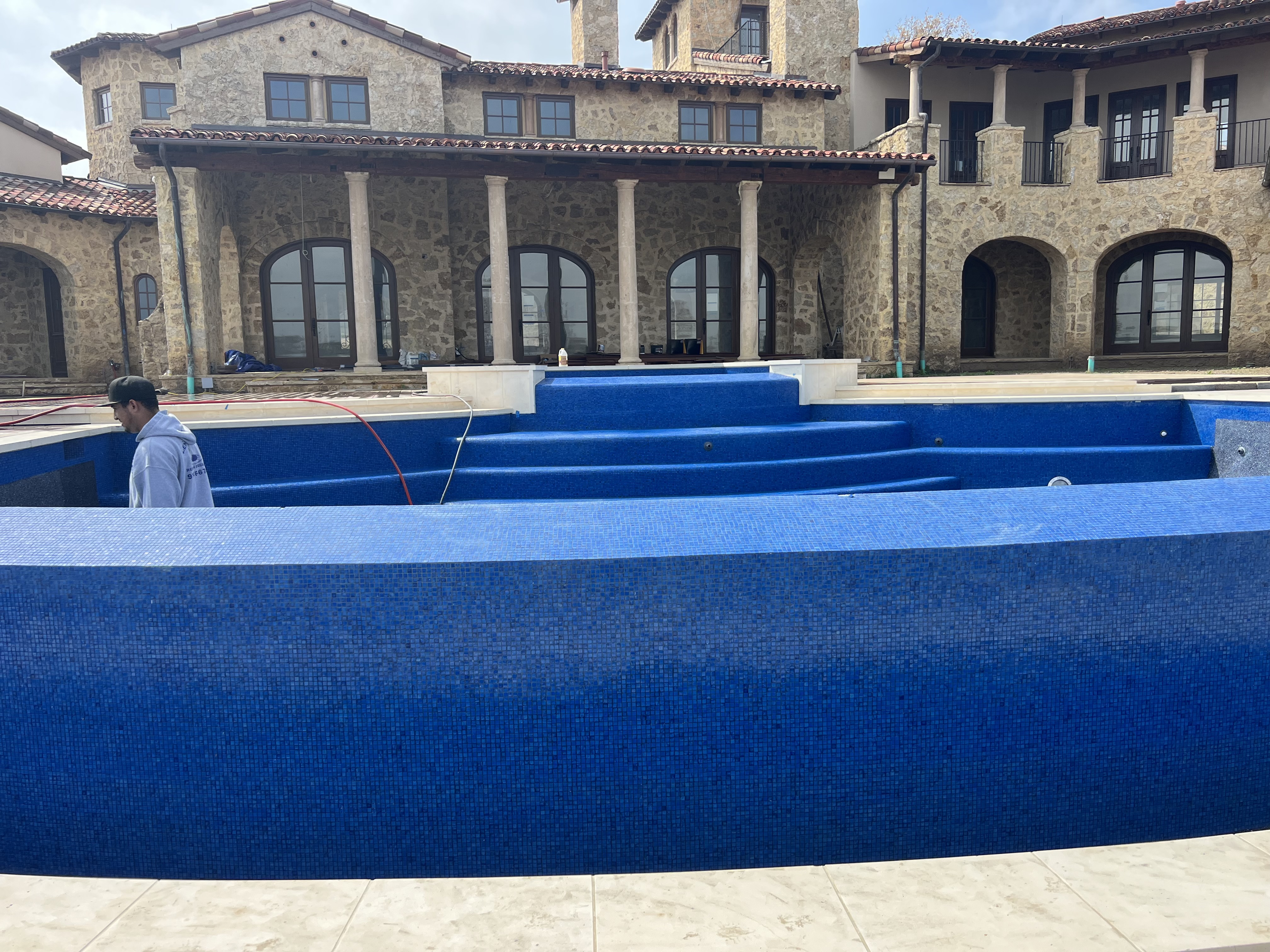 Custom Blue Finish