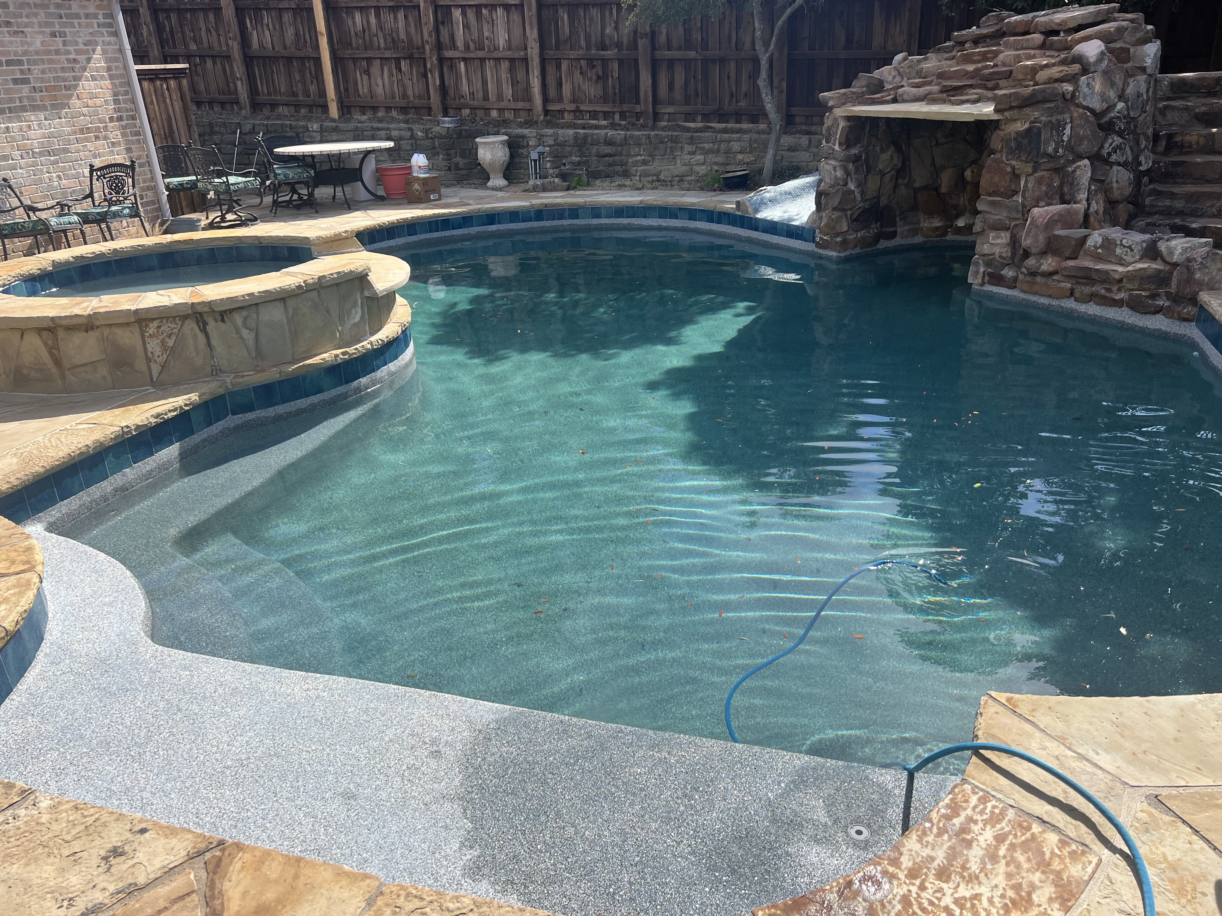 Rock Waterfall Feature