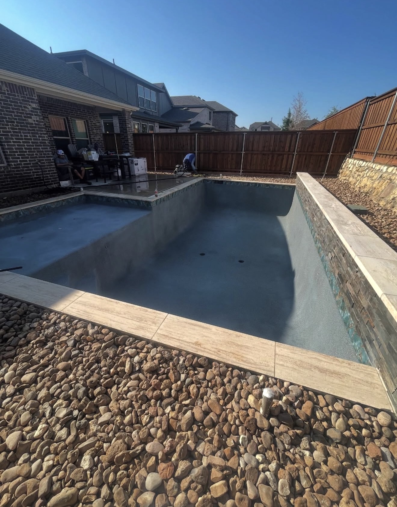 Pool renovation process 8