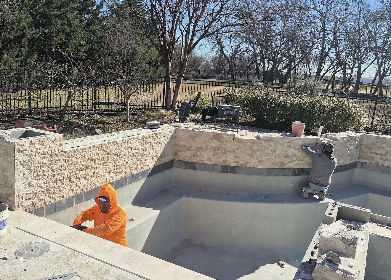 Pool renovation process 11