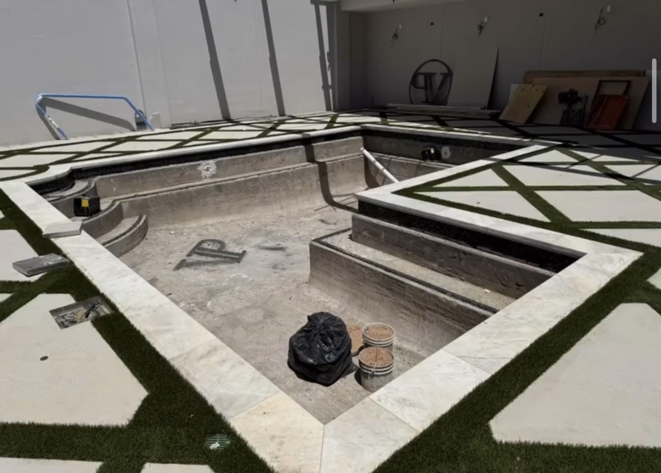 Pool renovation process 13