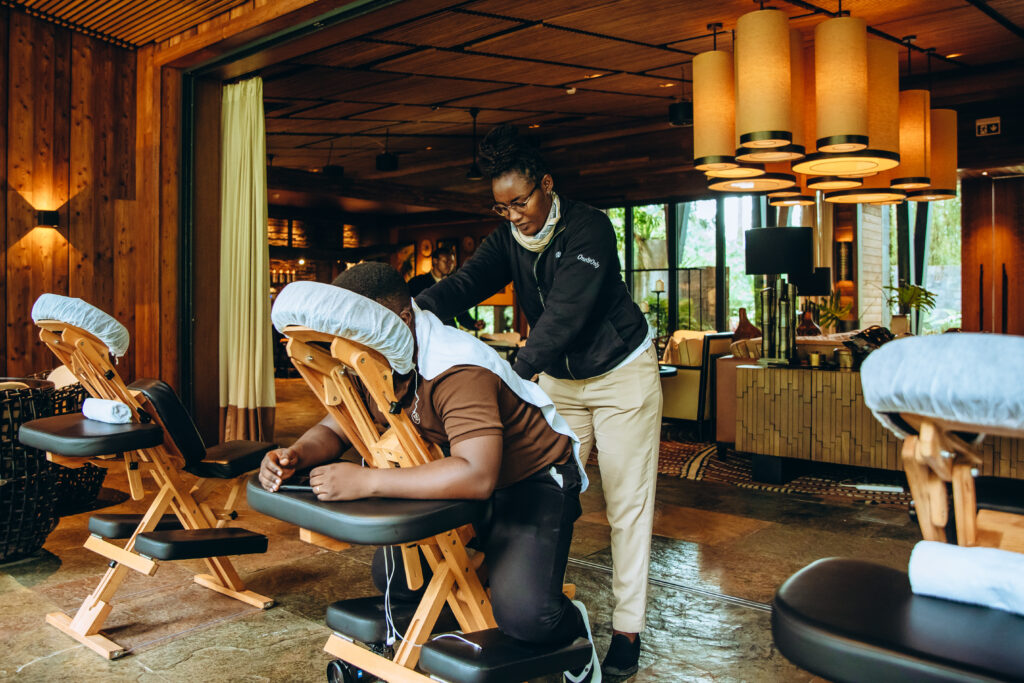 Luxury spa experience