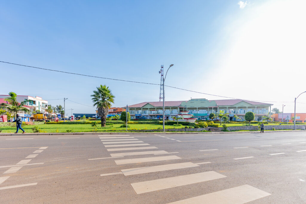 Clean Rwandan road