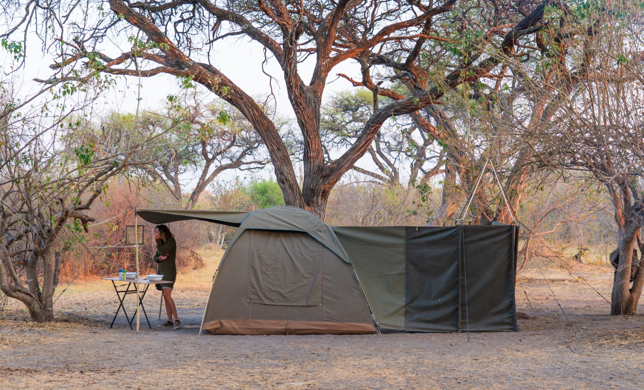 Serviced Mobile Camp