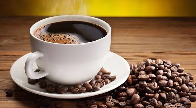 Enjoying a cup of Rwandan coffee at Nibyiza Coffee