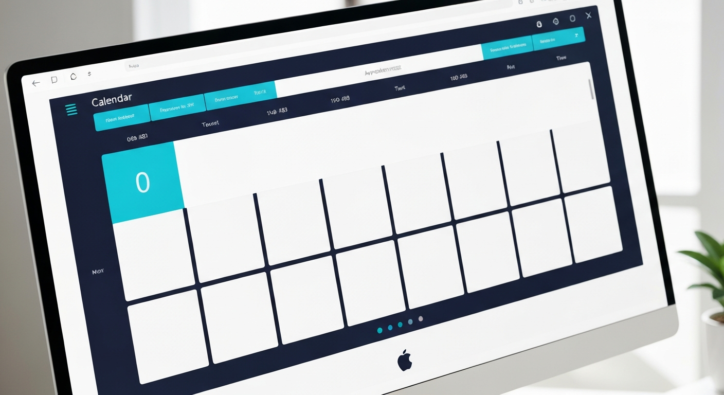 Empty Calendar