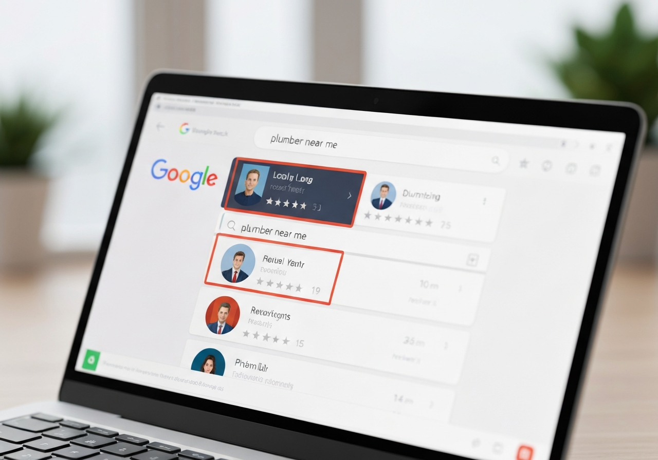 Rank in the Google Local Pack.