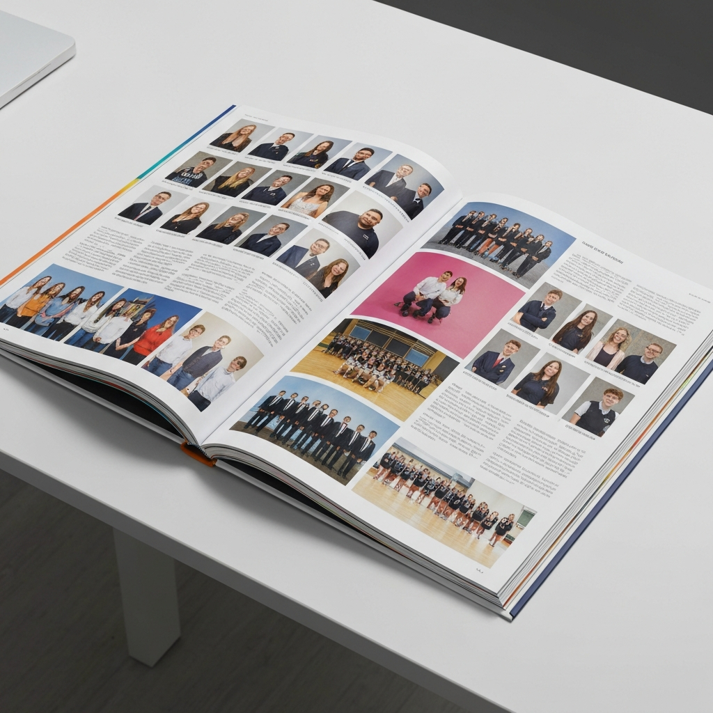 Professional Printed School Yearbook