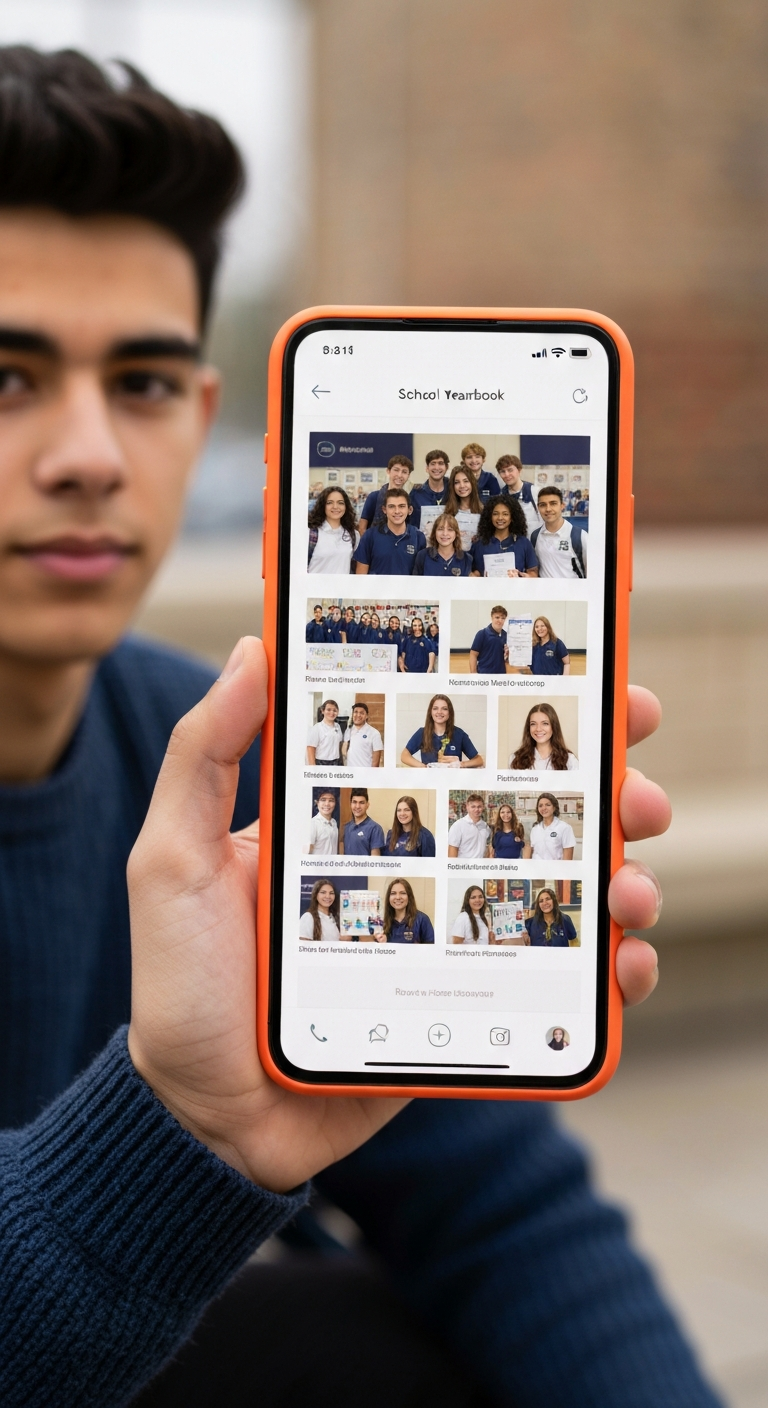 Mobile Yearbook Preview