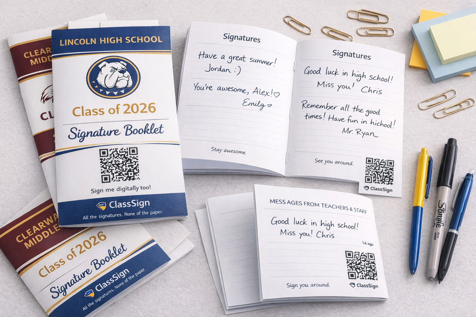ClassSign Signature Booklets