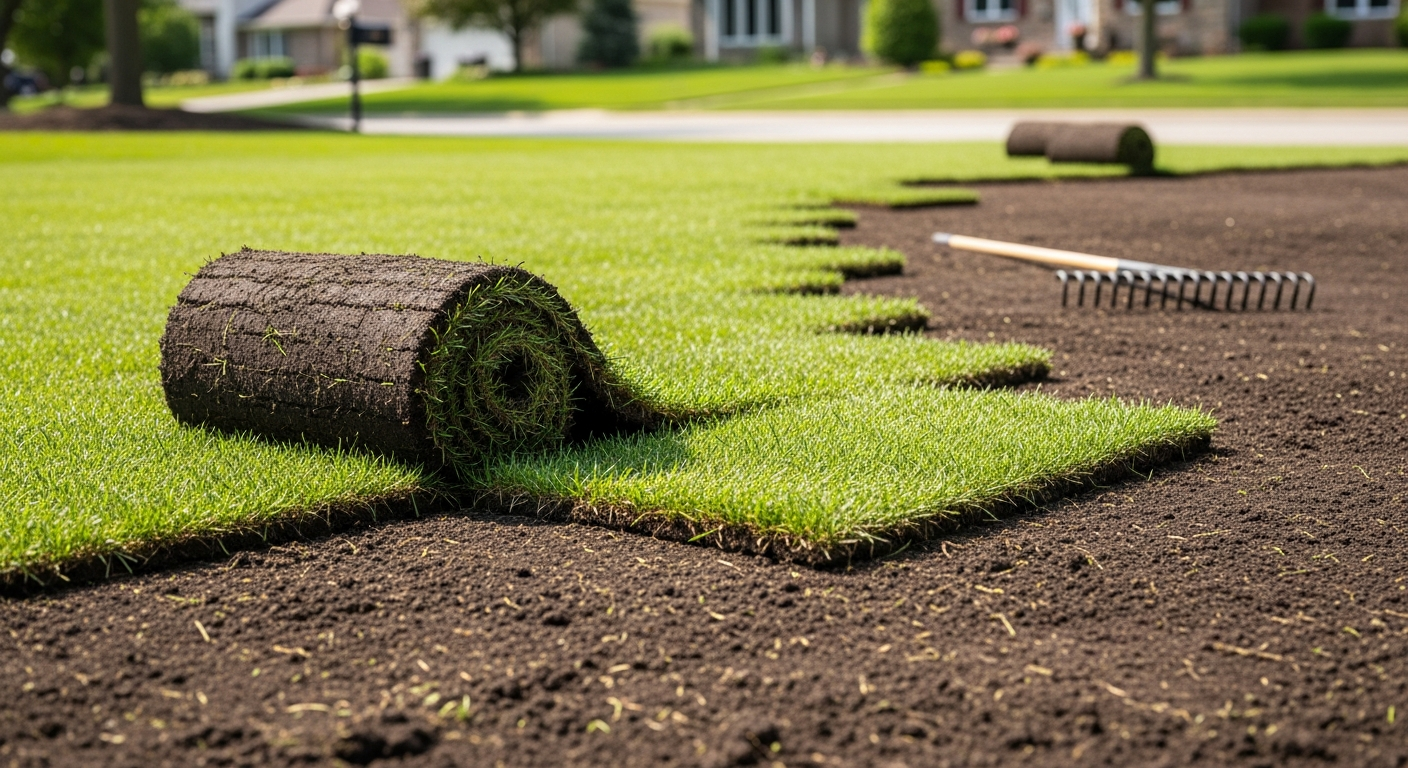 Sod Installation service in Sudbury