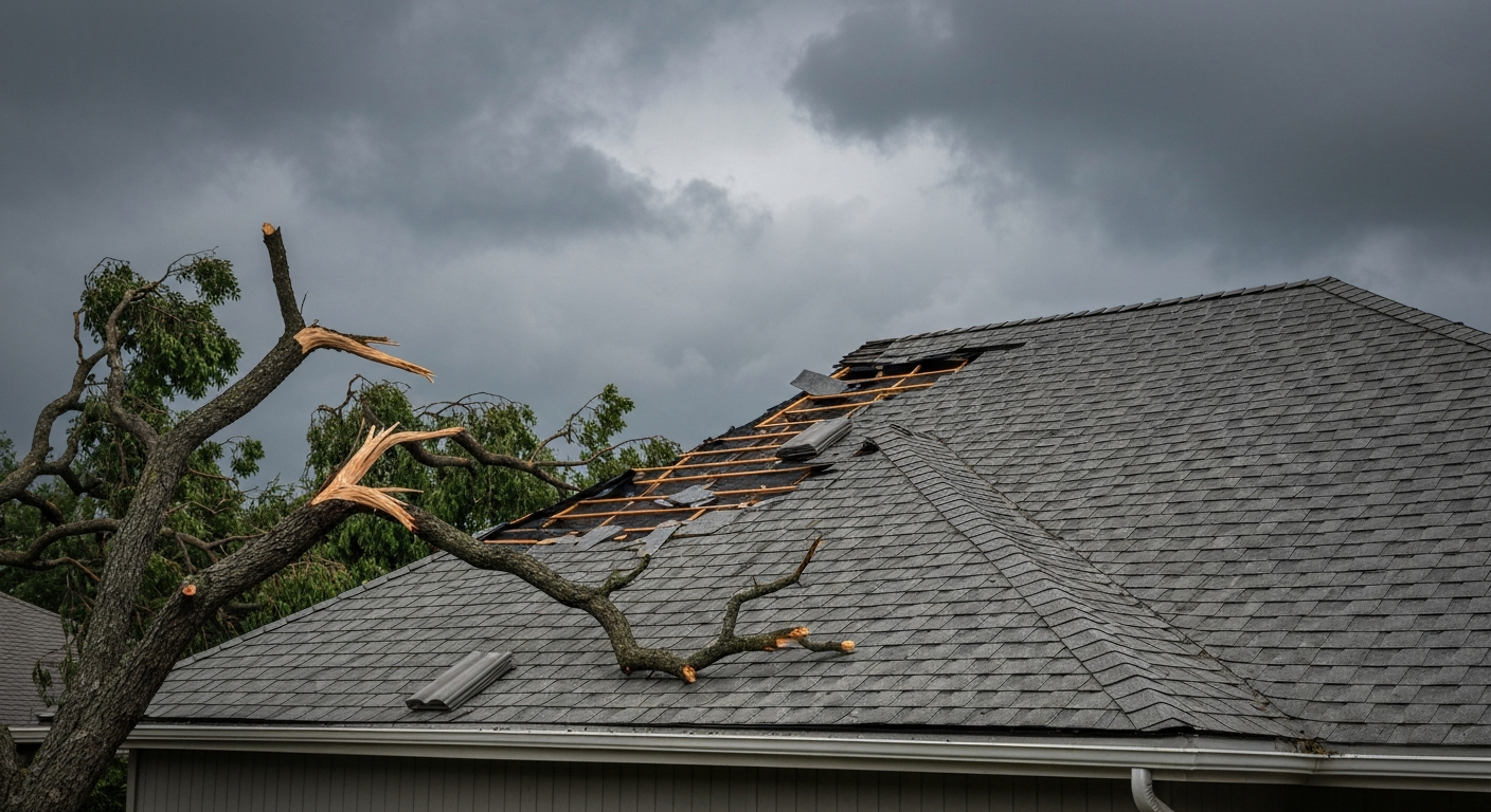 The Homeowner's Guide to Roof Storm Damage