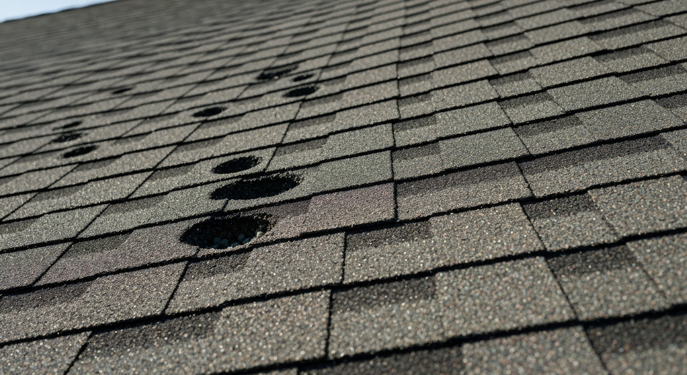 7 Undeniable Signs of Hail Damage to Your Roof