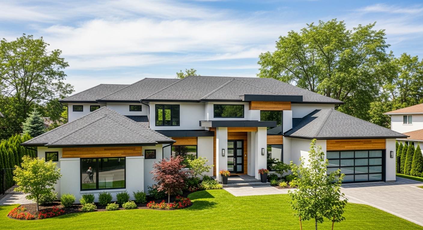 Roofing background