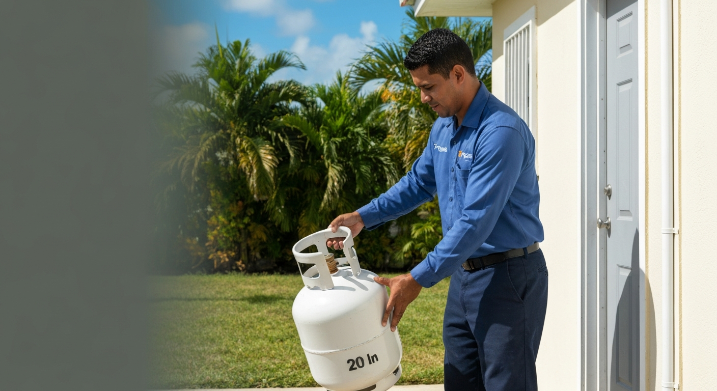 Propane Cylinder Delivery in Puerto Rico | Tropigas