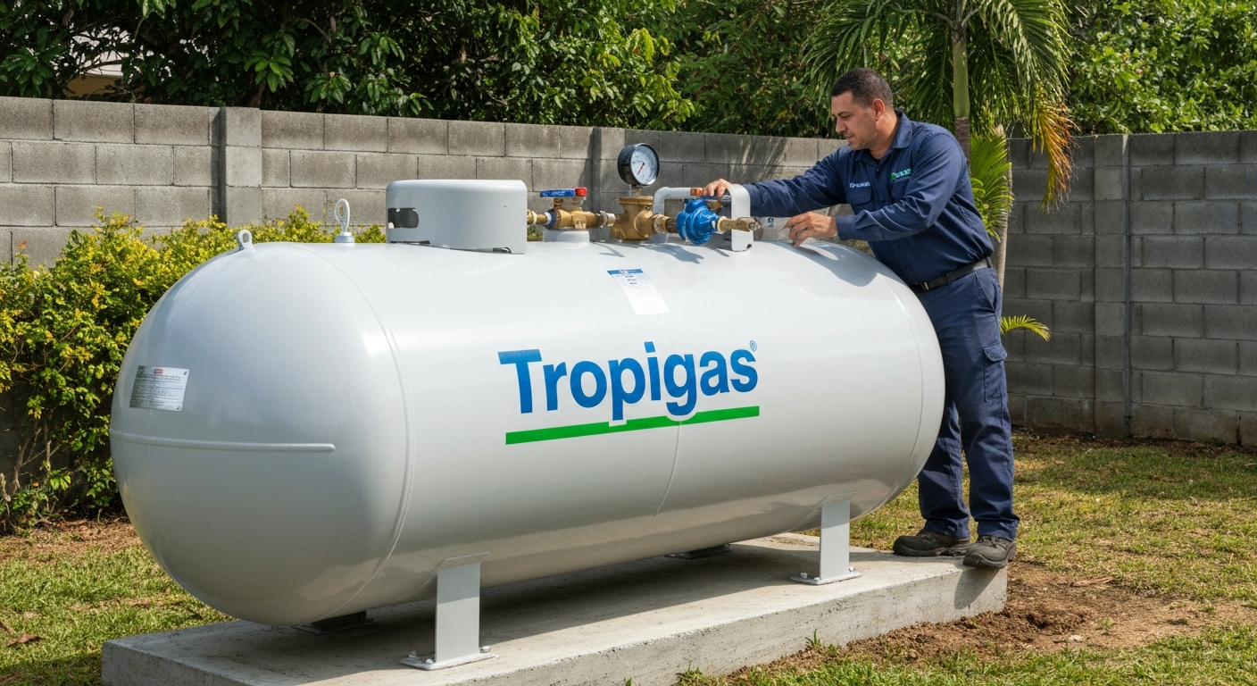 Instalación de Tanque de Gas PR