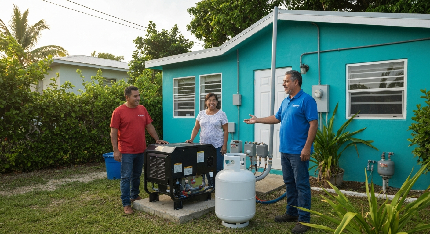 Propane Generator Installation in Mayagüez | Tropigas