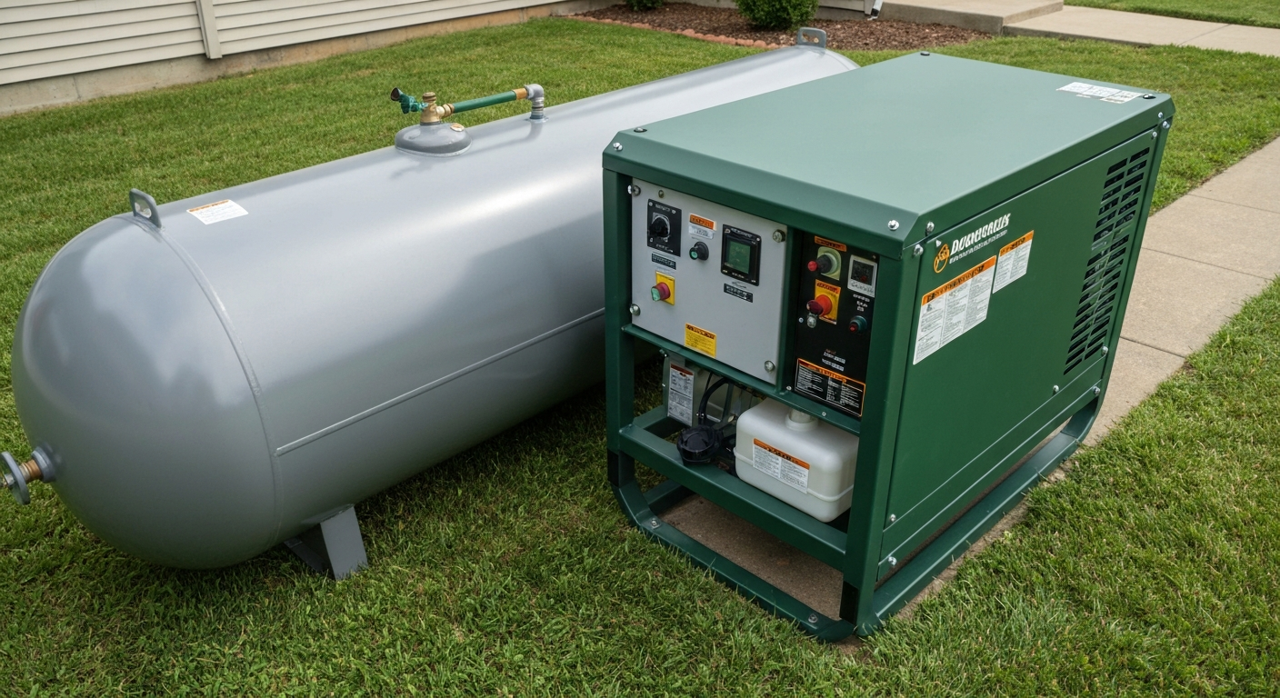 What Size Propane Tank for a Generator?