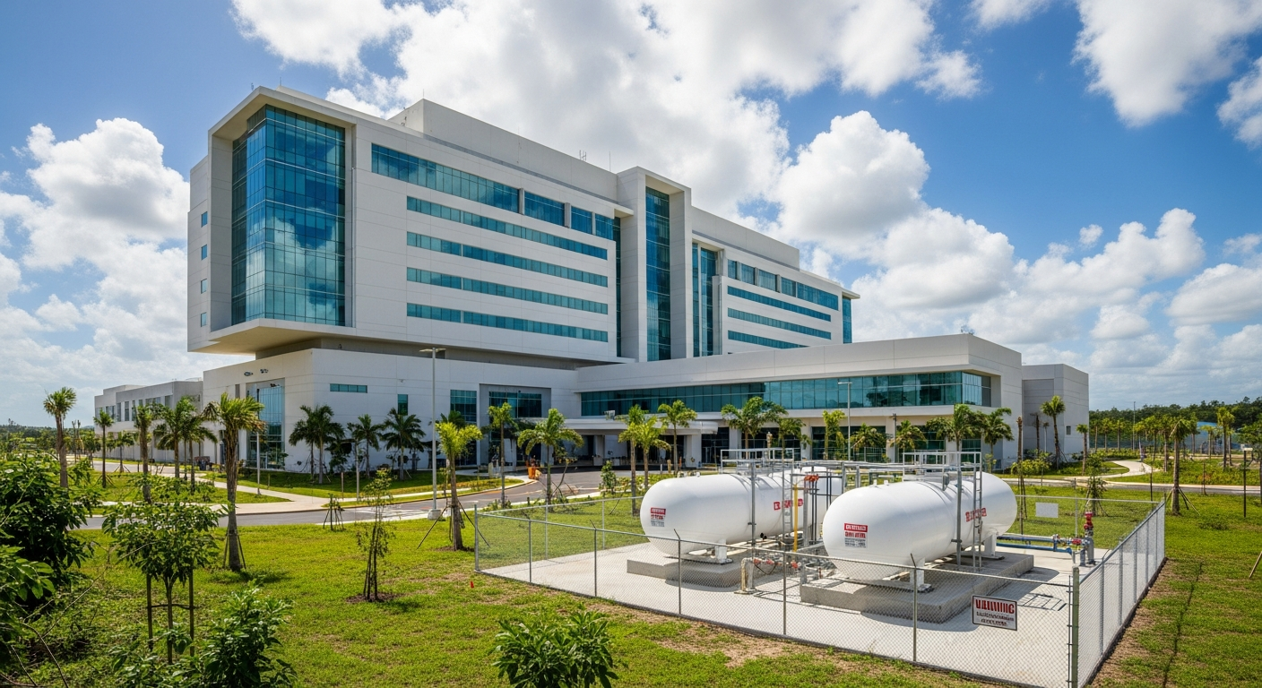Hospital Propane Service in Puerto Rico | Tropigas