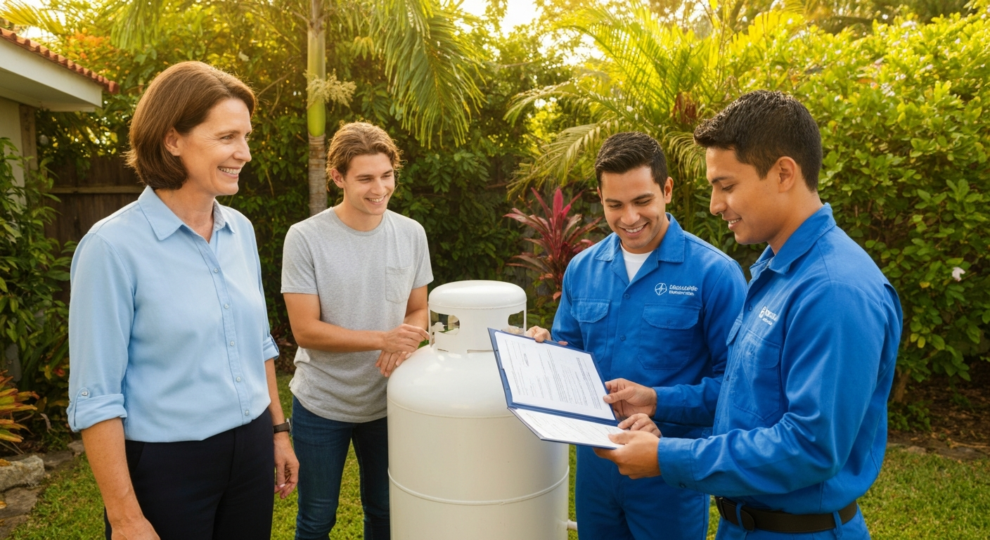 Propane System Inspection for Real Estate in Puerto Rico | Tropigas