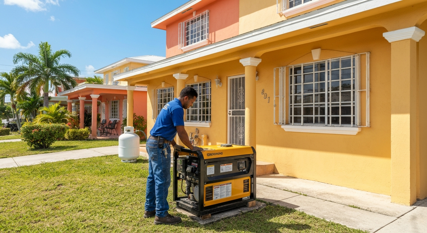 Propane Generator Installation in Bayamón Puerto Rico | Tropigas