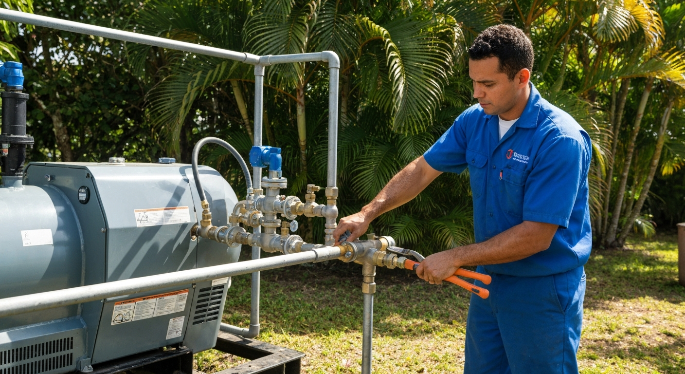 How to Install a Propane Line for a Generator in Puerto Rico | Tropigas
