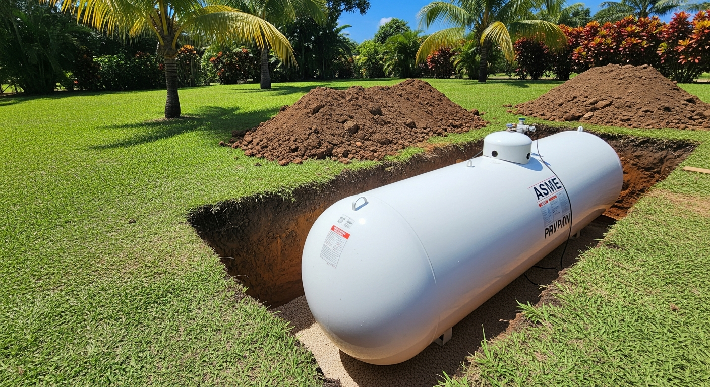 Tanque de Gas Soterrado en Puerto Rico – Tropigas