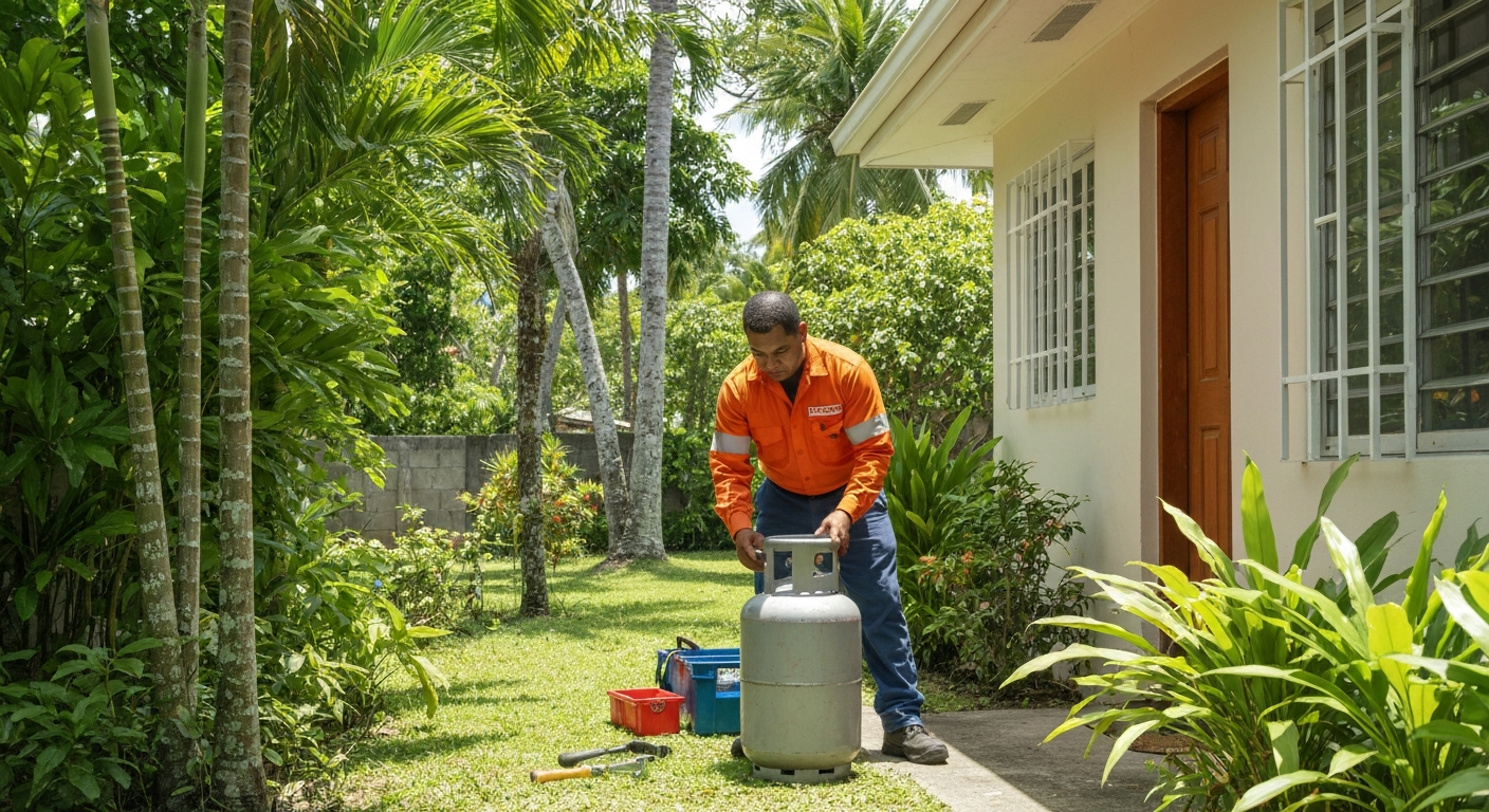 Intercambio de Cilindros de Propano en Puerto Rico - Tropigas