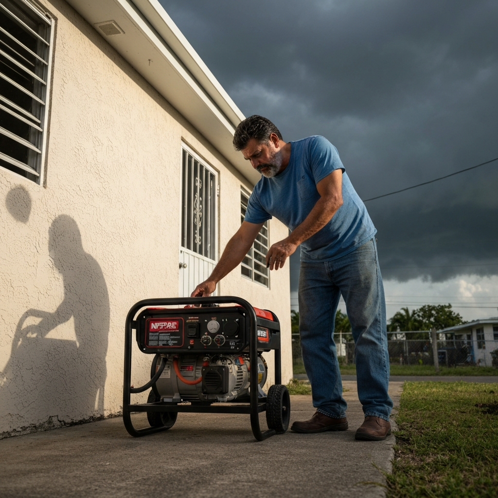 Propane Generator Hurricane Season Checklist for Puerto Rico