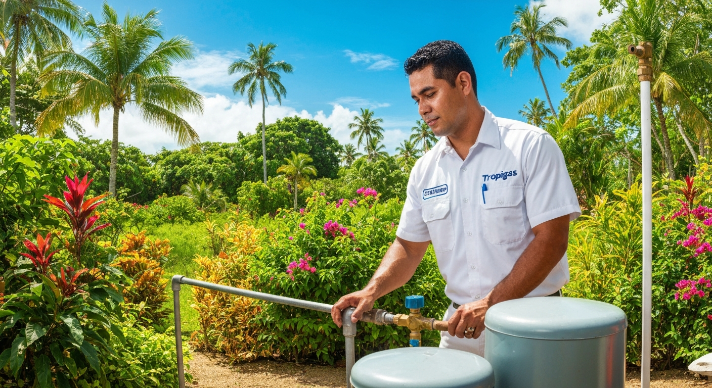 Técnico Certificado de Propano en Puerto Rico | Tropigas