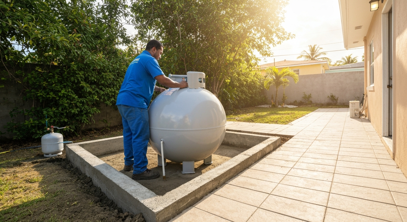 Propane Tank Installation in Puerto Rico