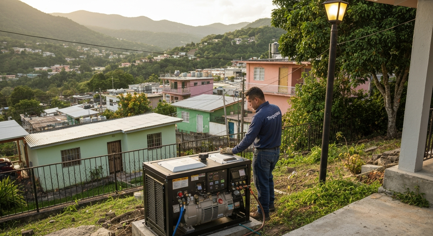Propane Generator Installation in Caguas | Tropigas