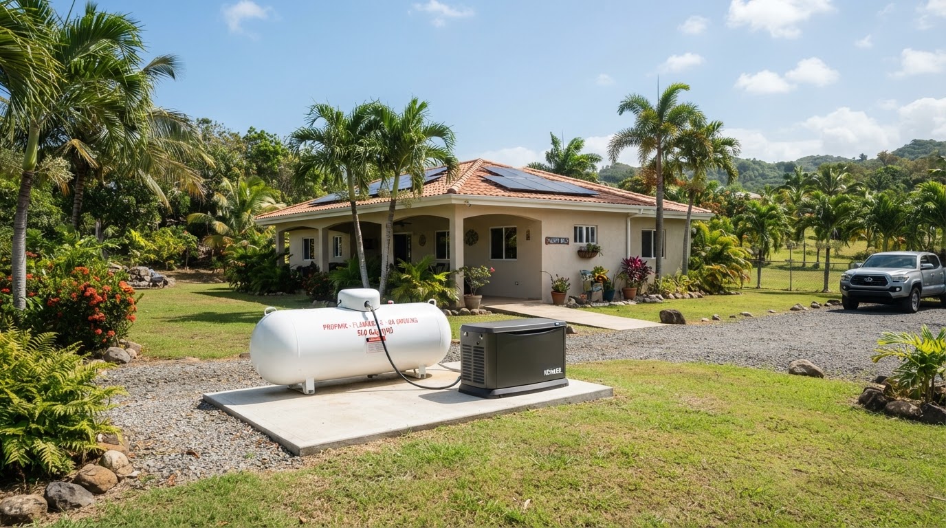 Instalación de Generador a Propano en Ponce – Respaldo de Energía, PR