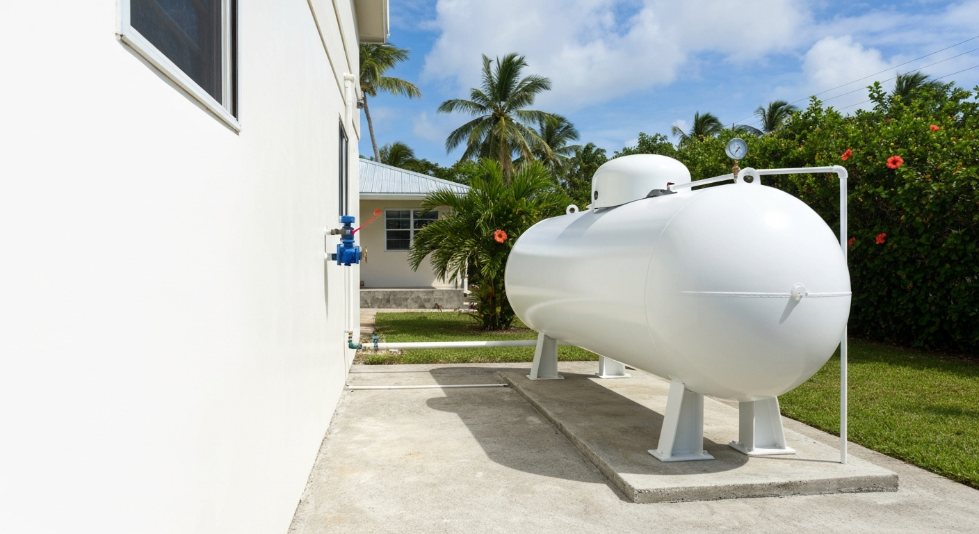 Tanque de Gas de 500 Galones en Puerto Rico – Tropigas