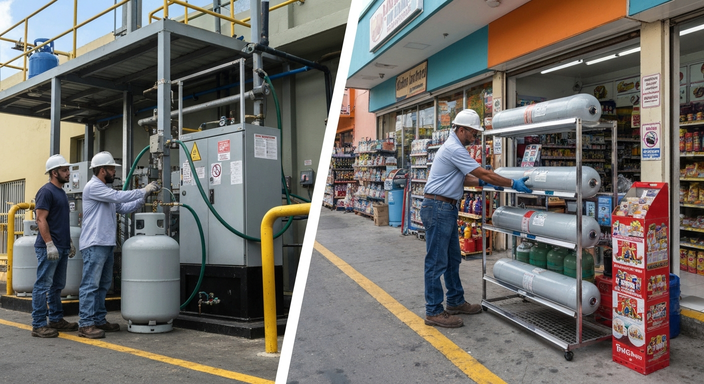 Propane Tank Refill vs Exchange in Puerto Rico