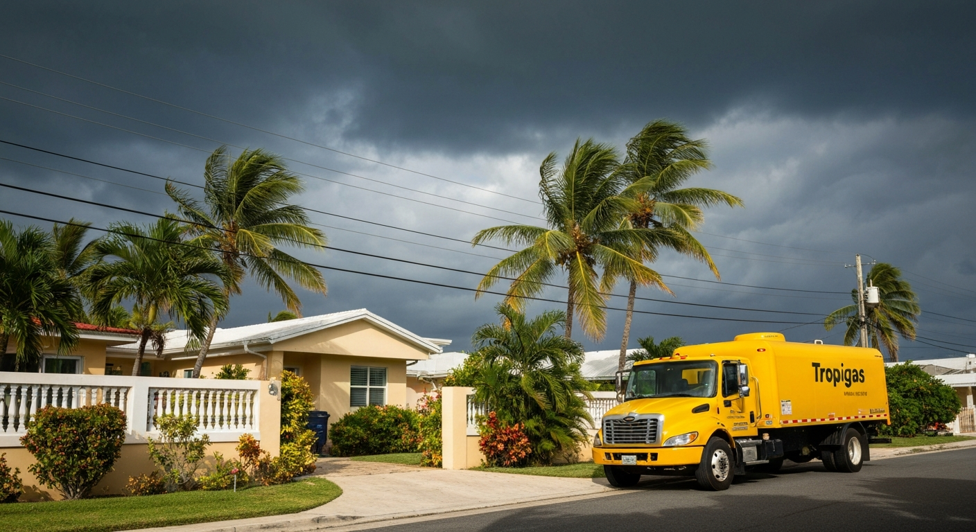 Propane Delivery Before a Hurricane