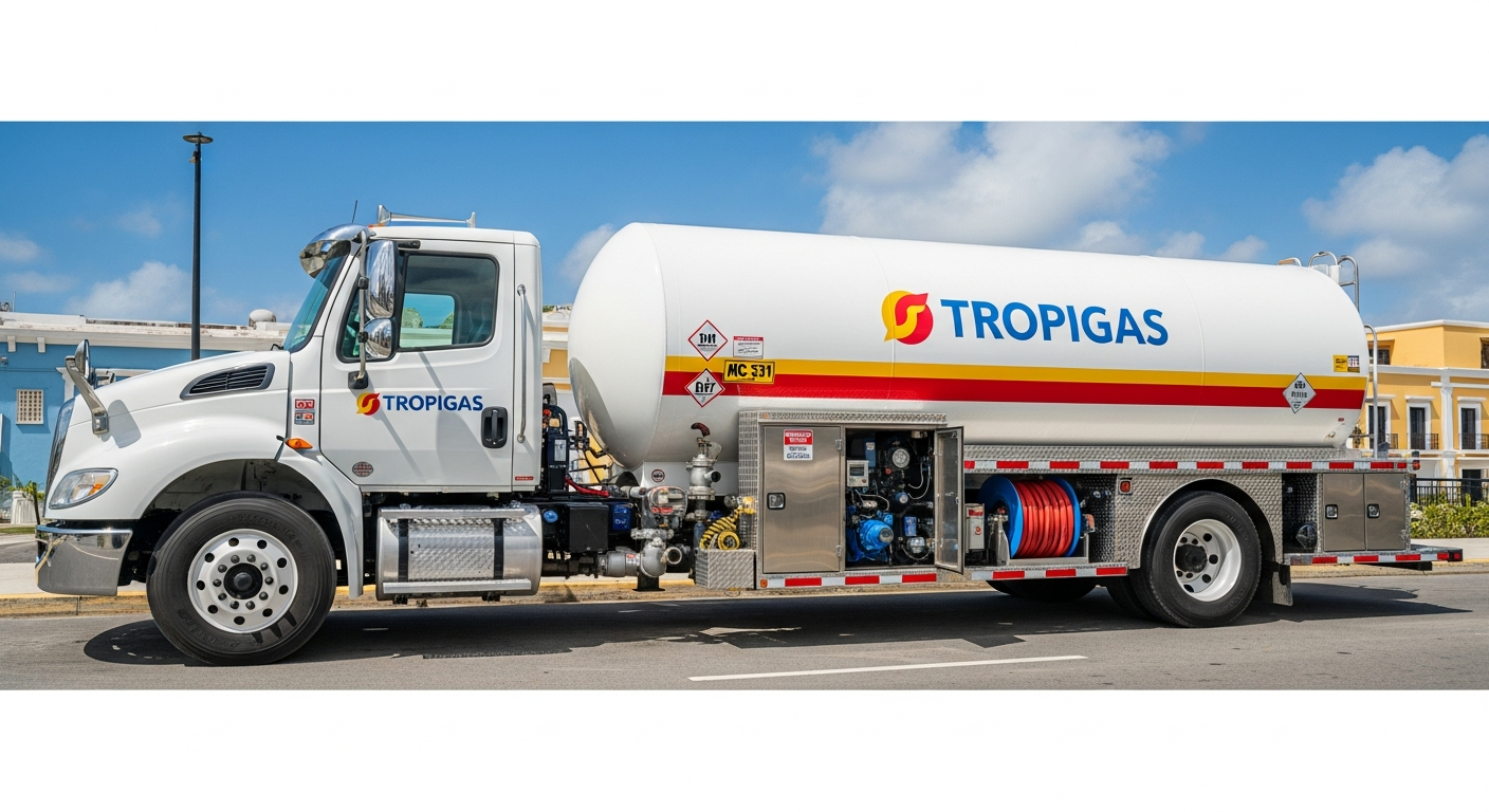 Entrega de Propano en San Juan Puerto Rico | Tropigas