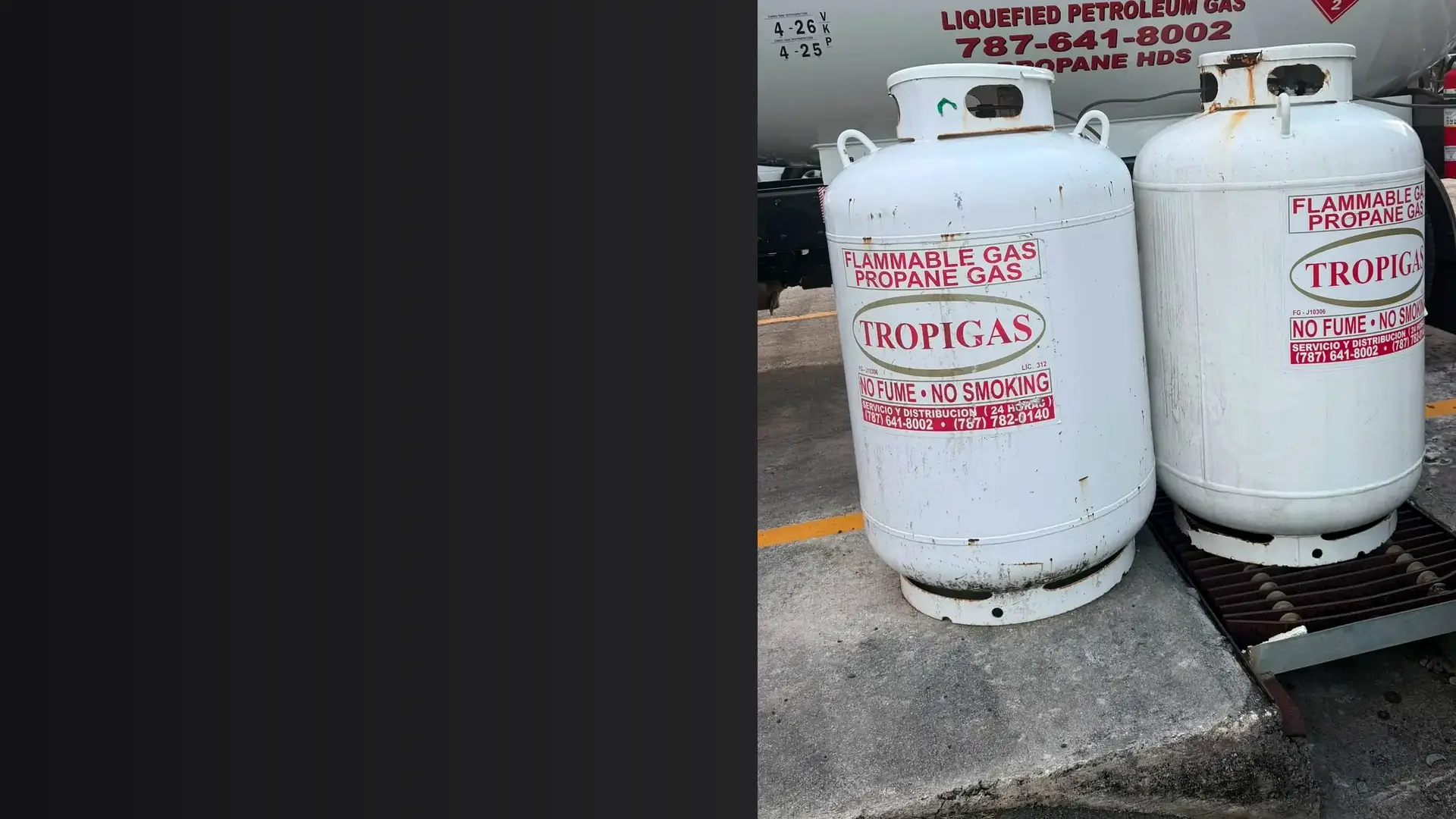 Tanque de Gas 120 Galones Fatboy PR