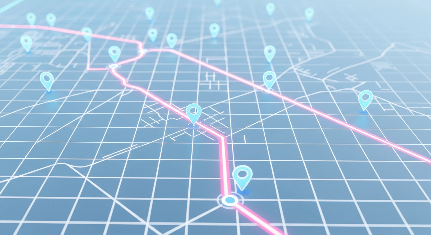 GPS Map Background