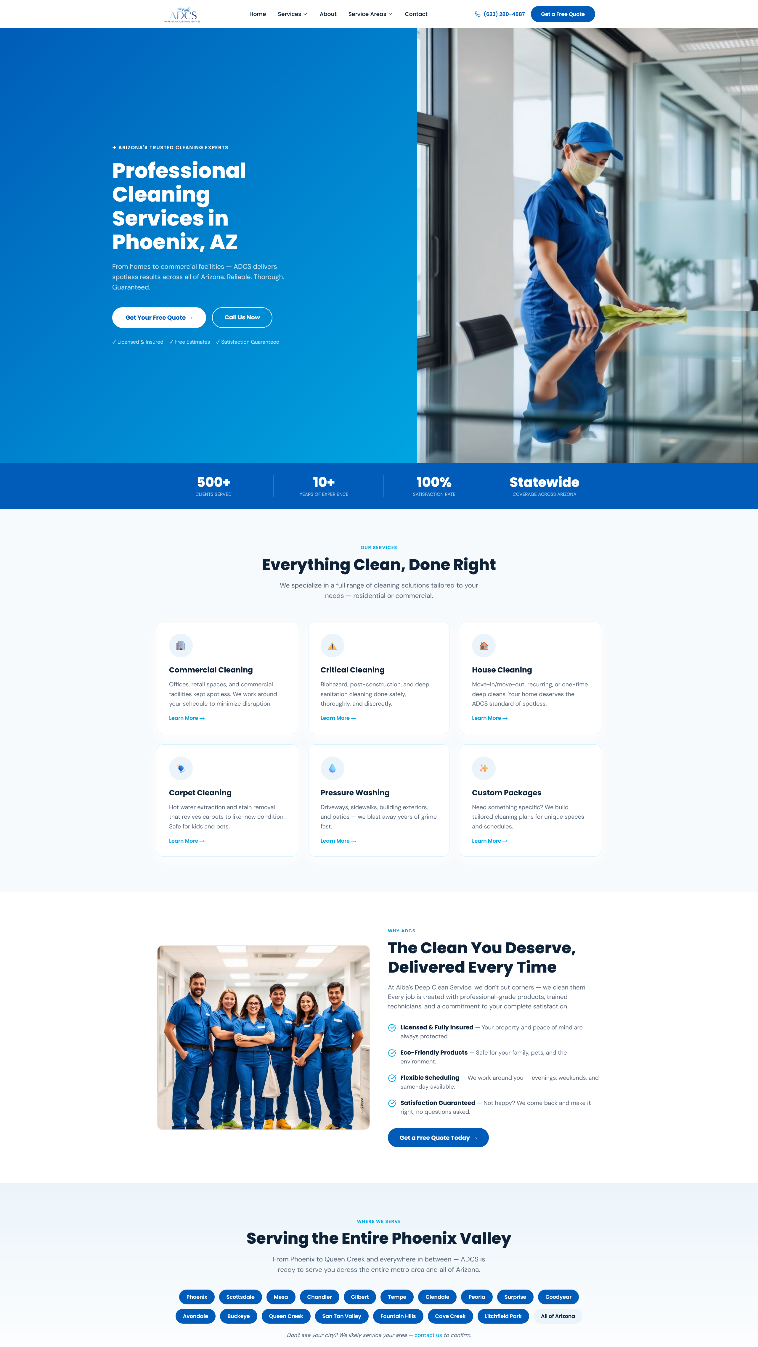 ADCS Cleaning Services