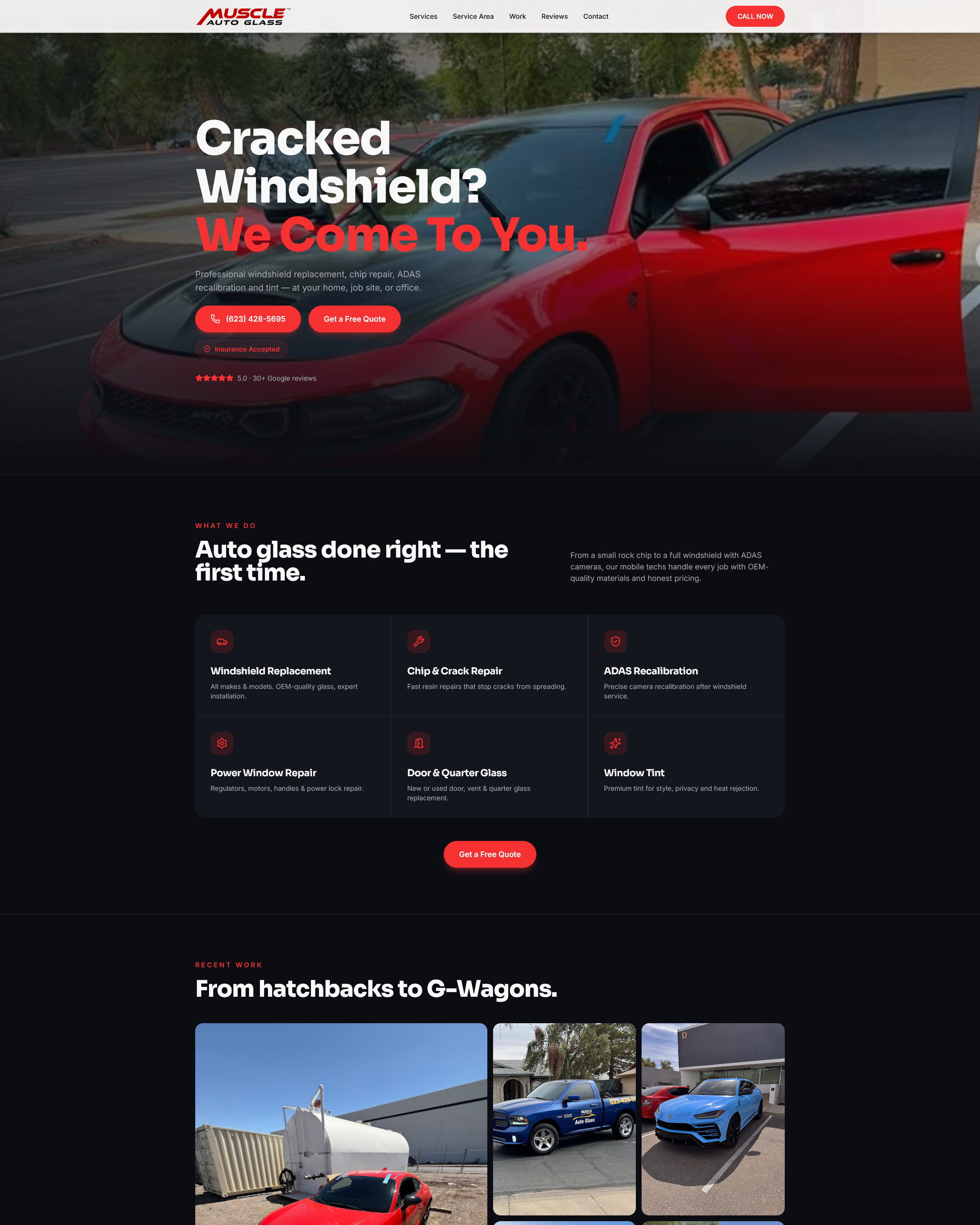 Muscle Auto Glass
