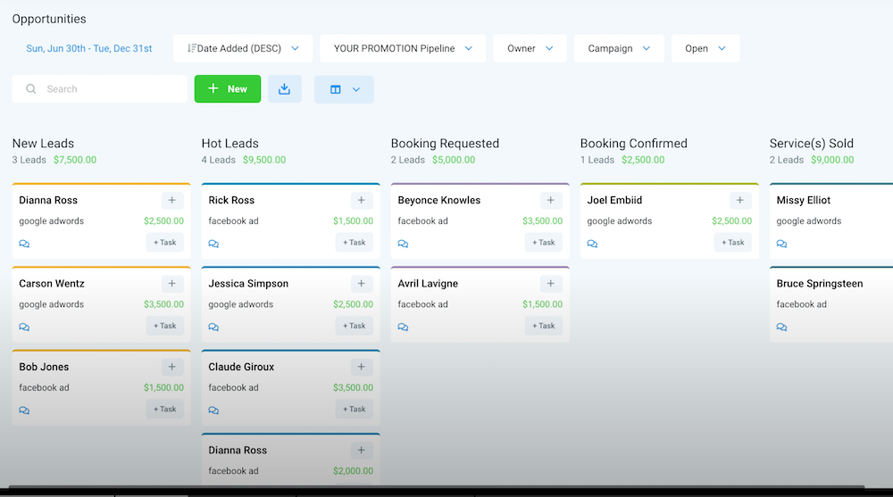 Pipeline Tracking Dashboard
